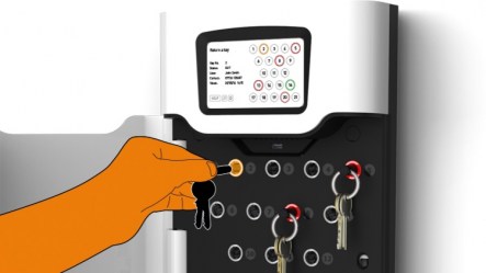 Skříňka na klíče