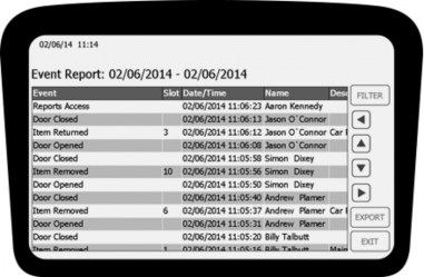 Skříňka na klíče