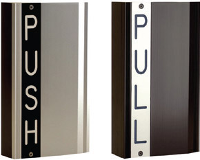 Elektronické dotykové madlo Securitron TSH-3BK